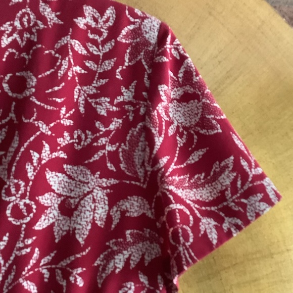 Talbots A-line Maxie side button dress-darts shape - Picture 6 of 6